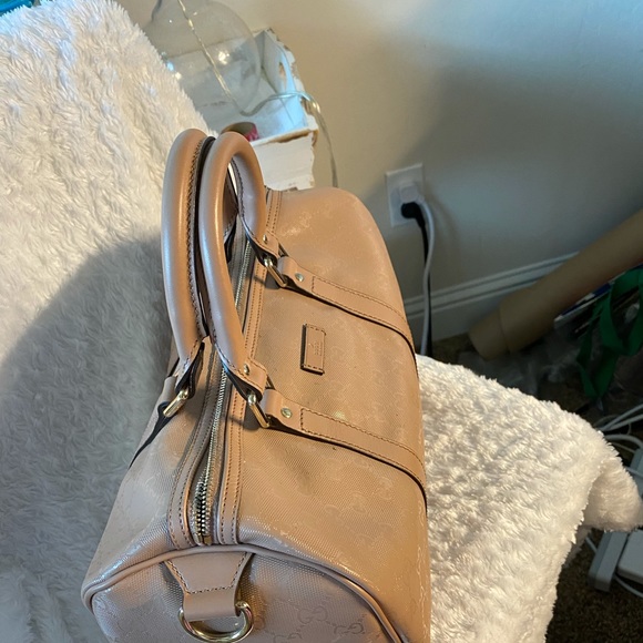 Beautiful rare Tan Boston Gucci Bag - Picture 5 of 9